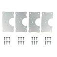 thumbnail image 3 of Lefu Hinge Repair Plate Kitchen Cupboard Door Hinge Repair Kit Plate Fixing Screws Cabinet Door Hinges Drawer Table Scharnie Repair, 3 of 10