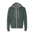 thumbnail image 1 of Bella 3739 Unisex Poly-Cotton Fleece Full-Zip Hoodie, 1 of 3