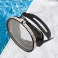 thumbnail image 3 of Lunettes de Plongée en Apnée pour Adultes Anti-Fuite d'Eau et Antibuée Noires, 3 of 8