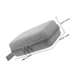thumbnail image 4 of LOLIPPYY portable makeup suitcase travel use Grey Sponge 1Pack, 4 of 8
