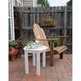 thumbnail image 2 of Riverbay Furniture Transitional Wood Outdoor Adirondack Side Table in White, 2 of 11