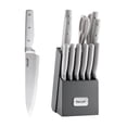 thumbnail image 2 of Hecef Kitchen Knife Set of 14 Premium Stainless Steel with Wooden Block, Comfort Grip, 2 of 11