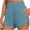 Light Blue, variant on JIUKE Womens Workout Shorts High Waist Belly Control Summer Running Athletic Gym Shorts with Pockets