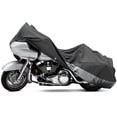 thumbnail image 1 of NEH Motorcycle Bike Cover Travel Dust Storage Cover Compatible with Harley Road King Custom Classic, 1 of 3