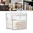 thumbnail image 2 of EIGTHTAIL Food Storage Containers Clearance! Plastic Food Storage Containers with Lids Small Airtight Containers Square School Lunch Containers for Children Leftover Food Containers Clear, 2 of 9