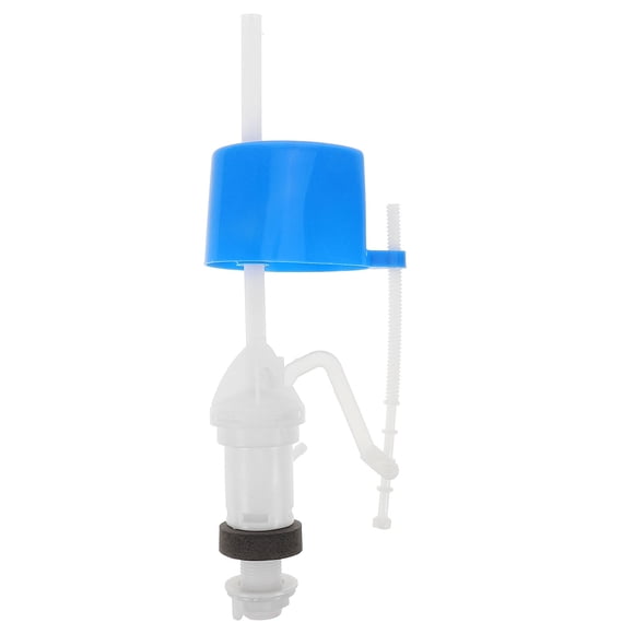 KAKOWELY White Plastic Toilet Fill Valve for Stable Water Flow and Efficient Flushing Performance Fits Various Models 6.5 inches,10.63"X3.94"X1.89"
