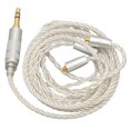 thumbnail image 4 of Replacement Earphone Cable, Earphone Cord 3.5mm Sound Jack MMCX HiFi Upgrade 4 Core 3.9ft Length  For SE215 For UM PRO10 For AM PRO10, 4 of 8