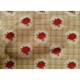 thumbnail image 4 of oneOone Cotton Poplin Fabric Check|Leaves & Rose Floral Decor Fabric Printed BTY 42 Inches Wide, 4 of 4