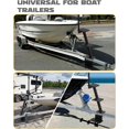 thumbnail image 5 of Heavy-Duty Boat Trailer Steps with Handle 2-Step Non-Slip Surface Universal Fit for Trailer Tongue Access Load Capacity 400 lbs, 5 of 5