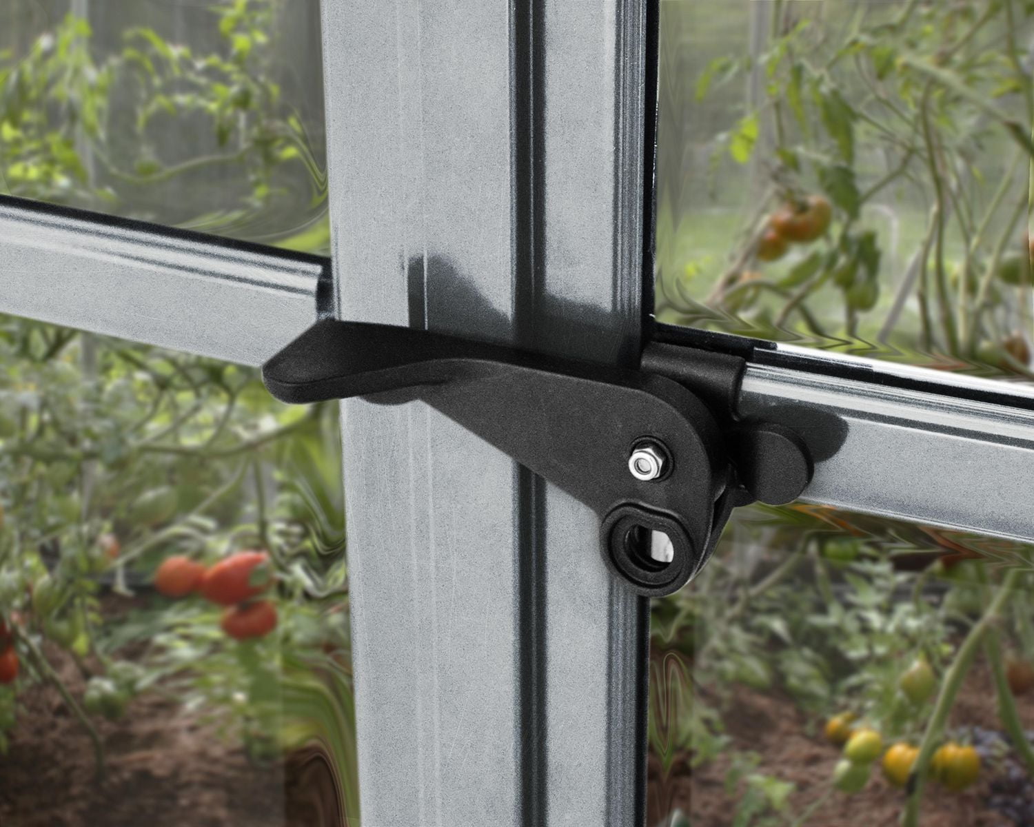 CANOPIA par PALRAM Balance 8 pi x 16 pi Ensemble de serre - Argent