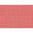 thumbnail image 1 of Ahgly Company Tapis Rectangulaire Lavable en Machine Rouge Rubis, 6 Pieds x 9 Pieds, 1 of 7