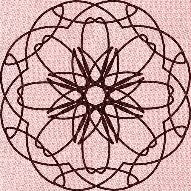 Ahgly Tapis d'Intérieur Lavable en Machine Carré Transitionnel Rose Clair, 4 Pieds Carré