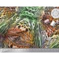 thumbnail image 2 of Soimoi Polyester Crepe Fabric Leopard & Snake Animal Skin Fabric Prints by Yard 42 Inch Wide, 2 of 2
