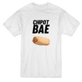 thumbnail image 1 of Chipotle Burrito T-shirt Blanc pour Homme ChipotBae à Motif, 1 of 1