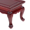 thumbnail image 4 of Esquirla 1/12 Dollhouse Miniature Red Wood End Table Coffee Table Furniture Model Living, 4 of 7