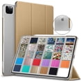 thumbnail image 1 of DuraSafe Cases iPad PRO 11 Inch 2 2020 3 2021 4 2022 [ PRO 11 2nd 3rd 4th ] Slim Lightweight Protective PC Dual Angle Stand Cover - Gold, 1 of 7