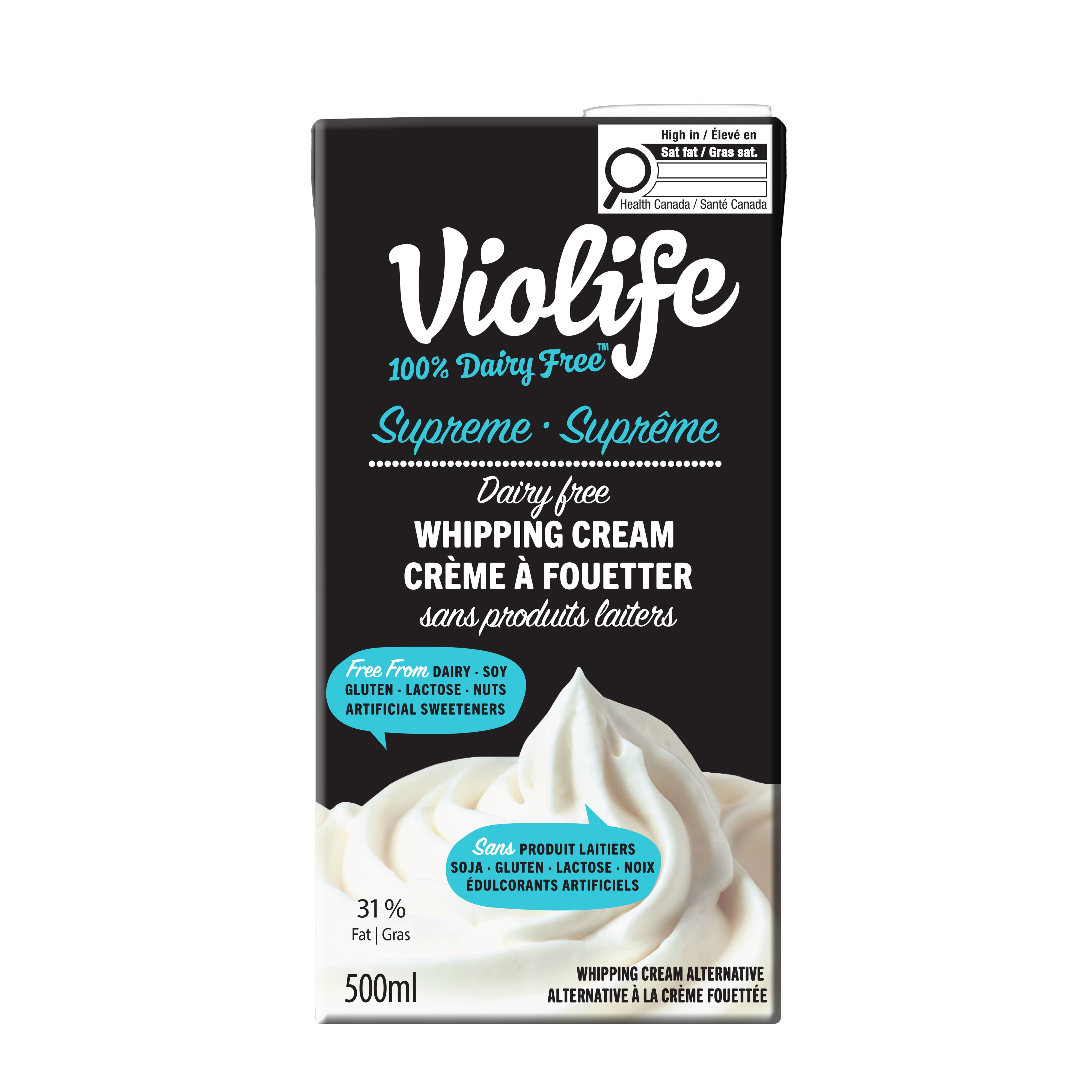 Violife Crème à Fouetter Sans Produits Laitiers
