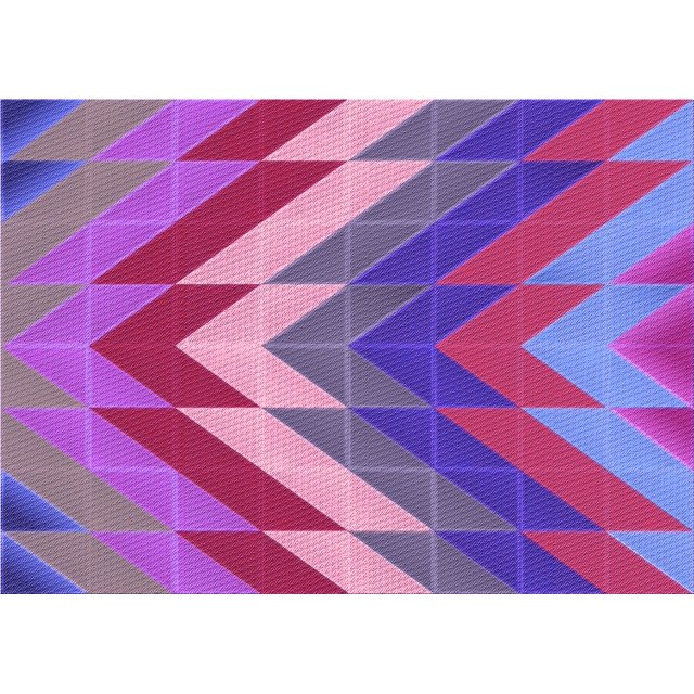 Ahgly Tapis Rectangulaire Lavable en Machine Intérieur Transitionnel Moyen Violet Rouge Rose, 6 Pieds x 9 Pieds
