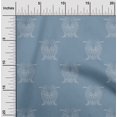 thumbnail image 1 of oneOone Polyester Lycra Fabric Bird Artistic Sashiko Print Fabric BTY 56 Inch Wide, 1 of 1