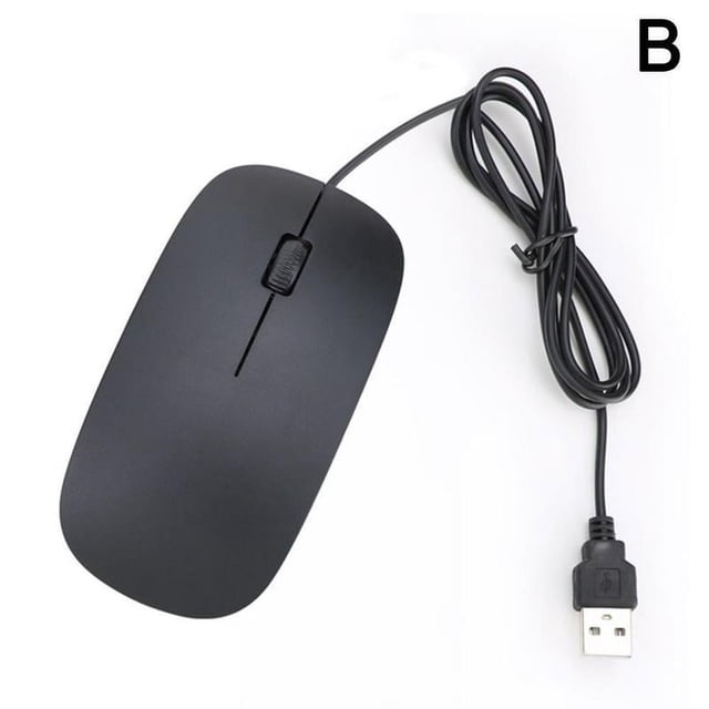 800 DPI Slim USB Wired Optical Mouse Mice For PC Laptop D8K6 F9X7 K9U8 Anti-Slip N4F2