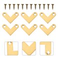 thumbnail image 2 of 6Pcs Right Angle Corner Brackets Sturdy Corner Brackets Brass Bracket Joints, 2 of 8