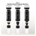 thumbnail image 3 of Wireless Electric Portable Espresso Coffee Machine for Car & Home Camping Coffee Maker 3-in-1 Capsule Powder Travel Coffee Maker , Removable Reservoir, 3 of 6