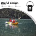 thumbnail image 3 of BRIGHTFUFU 6Pcs Cord Rings Black Plastic Lightweight Kayak Accessories for Canoeing, 3 of 8