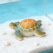 10Pcs Miniature Turtle Aquarium Decor, Vacemry Aquarium Turtle Decor, Miniature Glowing Resin Turtle Figurine with Aquarium Scenery for Fish Tank Ornament Reptile Habitat Terrarium Decoration DIY