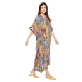 thumbnail image 4 of Caftans Longs pour Femmes Grande Taille Robe Caftan Robe de Soirée Fête Été Plage Robe d'Été Manches Kimono Longues Robes Décontractées en Ligne, 4 of 7