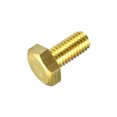 thumbnail image 1 of Unique Bargains Brass Hex Bolts, M8x16mm 1 Pack Fully Thread Grade 4.8 Machine Screws, 1 of 4