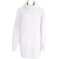 thumbnail image 3 of Women's Loose Oversize Turtleneck Wool Long Pullover Sweater Dress, 3 of 5