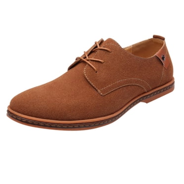 RKSTN Mens Dress Shoes Fashion Casual Solid Lace Up Oxfords Leather Shoes Male Business Shoes Leather Shoes for Men