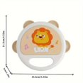 thumbnail image 1 of QJUHUNG Lion Hand-Clapping Rattle Drum for Baby‘s Music & Grip Development - Ideal Gift for Holidays, 1 of 5