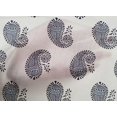 thumbnail image 4 of oneOone Cotton Poplin Fabric Paisley Block Print Fabric BTY 42 Inch Wide, 4 of 4