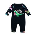 thumbnail image 3 of Faithtur Christmas Parent-child Outfit, Printing Long Sleeve Sleepwear/Jumpsuit, 3 of 9