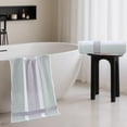 thumbnail image 4 of Striped Towel Cover 13 X 28 Inch Household Absorbent Thick Soft Towel, 4 of 6