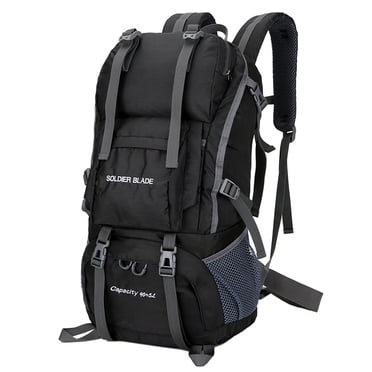 Amdohai Sac à Dos de Camping et de Randonnée 45 L Grande Capacité Sac d'Alpinisme Imperméable Sac à Dos de Voyage