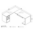 thumbnail image 4 of Bestar Connexion L-shaped Workstation, 4 of 4