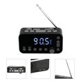 thumbnail image 4 of Radio-Réveil USB Double, Radio FM Électronique avec Affichage LCD pour la Vie Quotidienne, 4 of 7