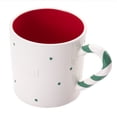thumbnail image 5 of Holiday Times Green Candy Cane Mug, 5 of 5