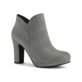thumbnail image 1 of Unique Bargains Bottes à Talon Épais à Bout Rond pour Femmes, 1 of 8