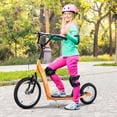 thumbnail image 2 of Aosom Trottinette pour Enfants avec Guidon Ajustable, Freins Doubles, Orange, 2 of 10