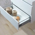 thumbnail image 3 of Vanity Art 30 Inches Single Sink Wall Mounted Bathroom Vanity Set 2 Drawers Storage Cabinet with White Engineered Top Undermount Rectangle Sink, 3 of 8