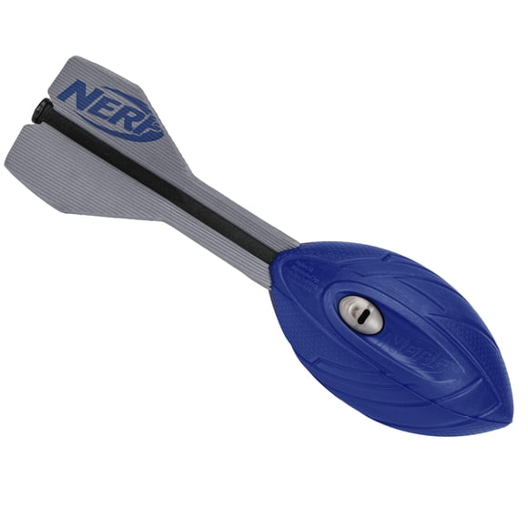 NERF Ballon de Football en Mousse Aero Hurleur à Vortex - NERF Ballon de Football à Vortex Souple pour Lancers Longue Distance - Parfait pour le Football de Piscine + de Plage - Ballon en Mousse Aero Hurleur à Sifflet Vortex pour Enfants - Bleu