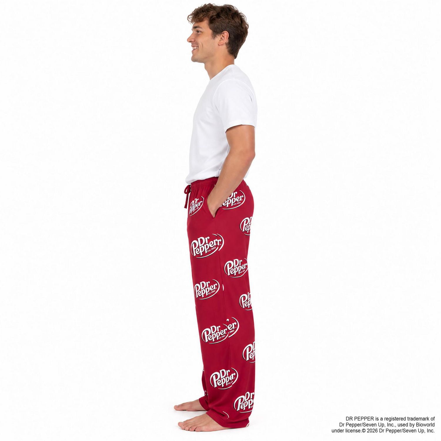 Dr Pepper Men’s Allover Print Lounge Pants
