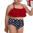 thumbnail image 3 of Matching Family Bathing Suits Women Girls Swimwear Set Summer Beach Swimsuits, 3 of 5