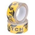 thumbnail image 2 of 2 Rolls Anti slip Warning Tape Watch Your Step Sign Adhesive Sticker, 2 of 9