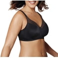 thumbnail image 1 of Playtex Womens Smoothing Wirefree Minimizer Bra, 40D, Black, 1 of 5
