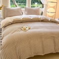 thumbnail image 1 of Birdeem Ensemble de Literie Format Grand, Ensemble Complet 4 Pcs avec Housse de Couette et Taies d'Oreiller, Tissu Polyester Respirant pour un Sommeil Confortable, Entretien Facile et Design Élégant, 1 of 9