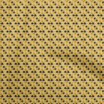 thumbnail image 1 of oneOone Tissu Viscose Georgette Jaune pour Robe de Poker Tissu Imprimé au Mètre 42 Pouces de Large, 1 of 4